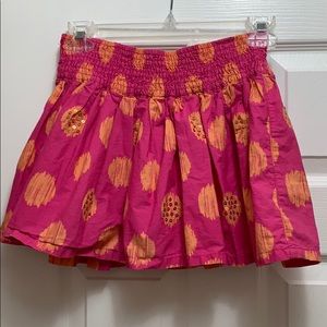 Justice Pink and Orange Skort